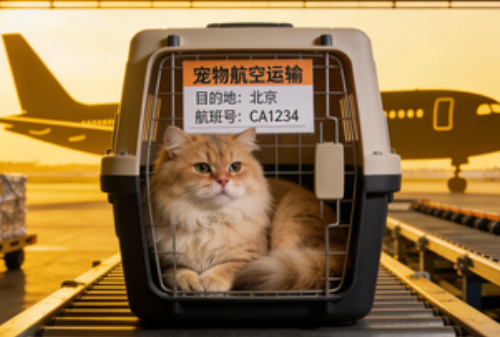 机场宠物猫猫托运航空箱